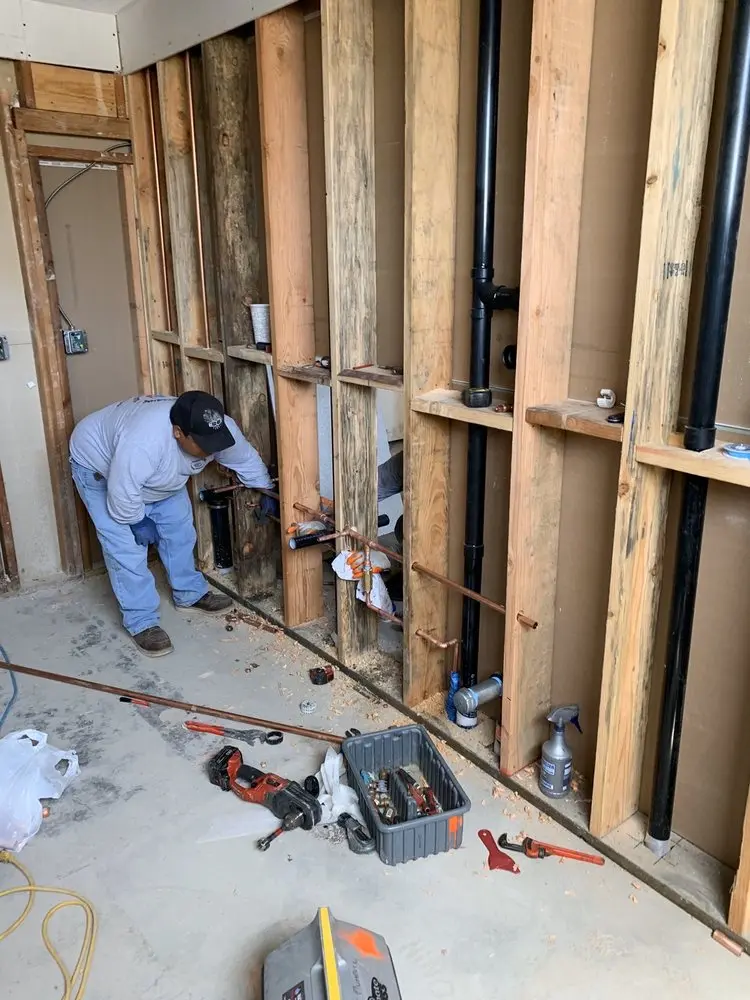 Commercial rough-in plumbing for Trenchless Sewer Repair in West Haven